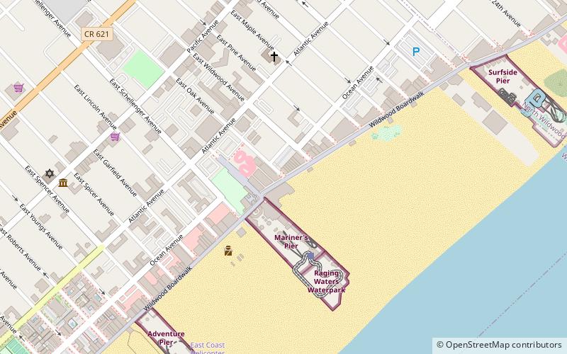 Wildwoods Convention Center location map
