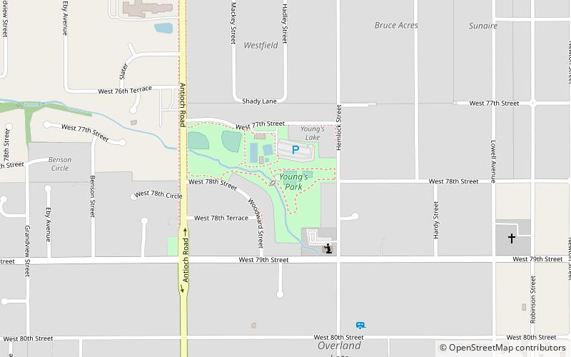 youngs park overland park location map