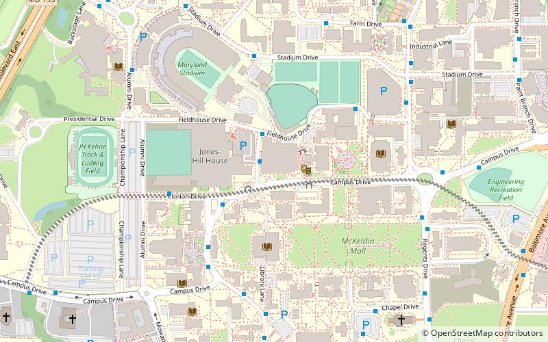 Adele H. Stamp Student Union location map