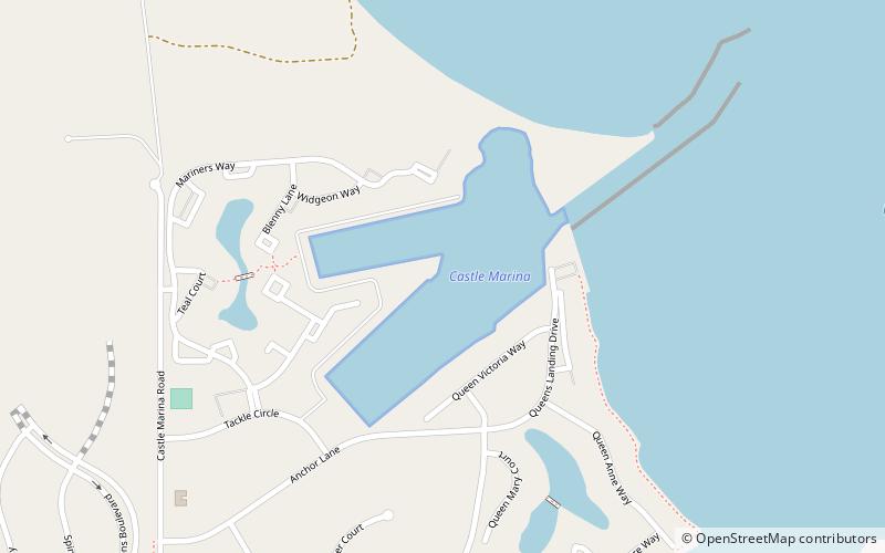 Castle Harbor Marina location map