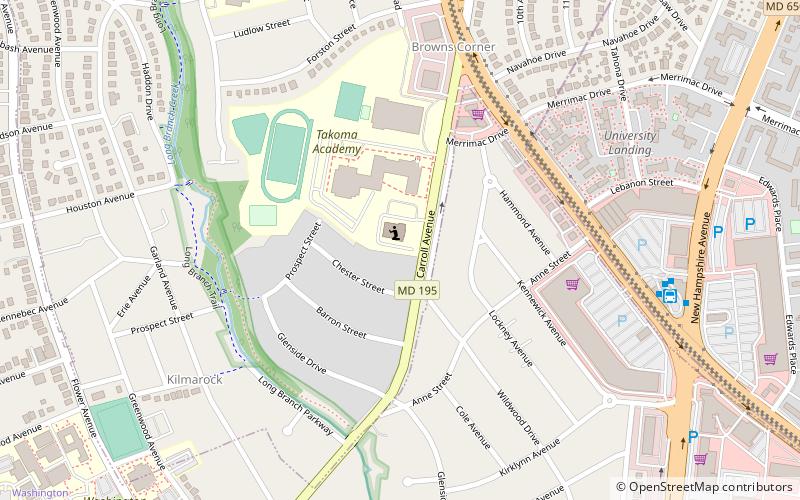 Davis-Warner House location map
