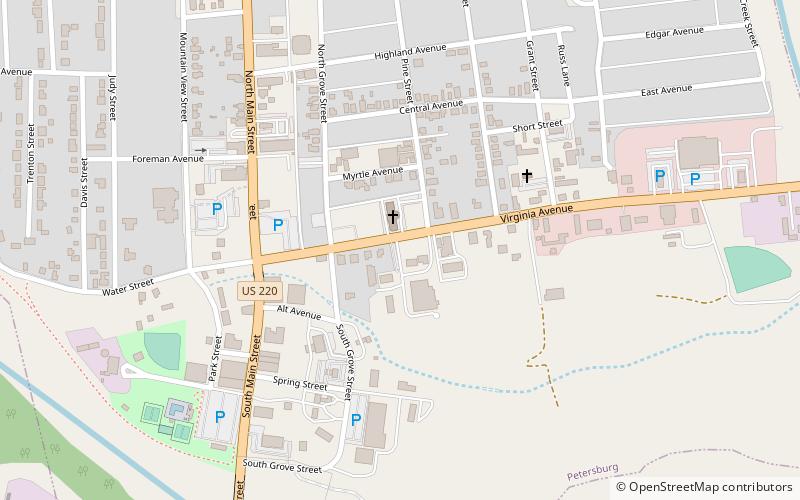 Grant County Courthouse location map