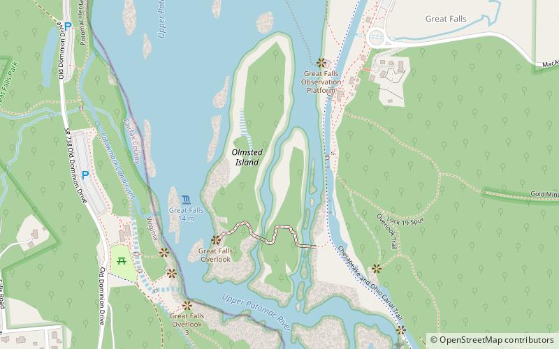 Olmsted Island location map