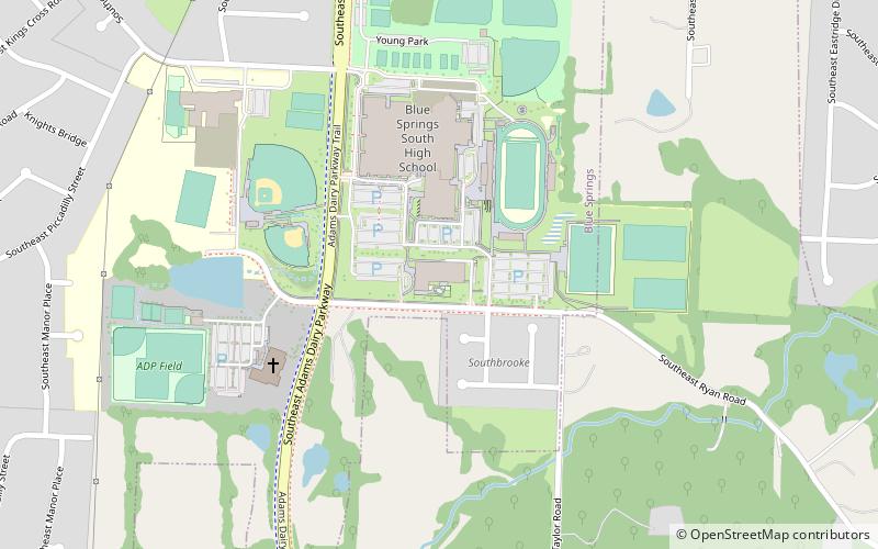Blue Springs Family YMCA location map