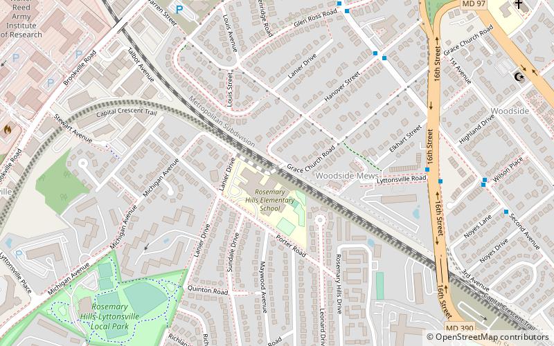 talbot avenue bridge silver spring location map