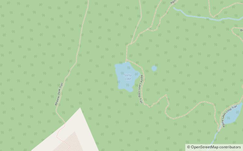 Stella Lake location map