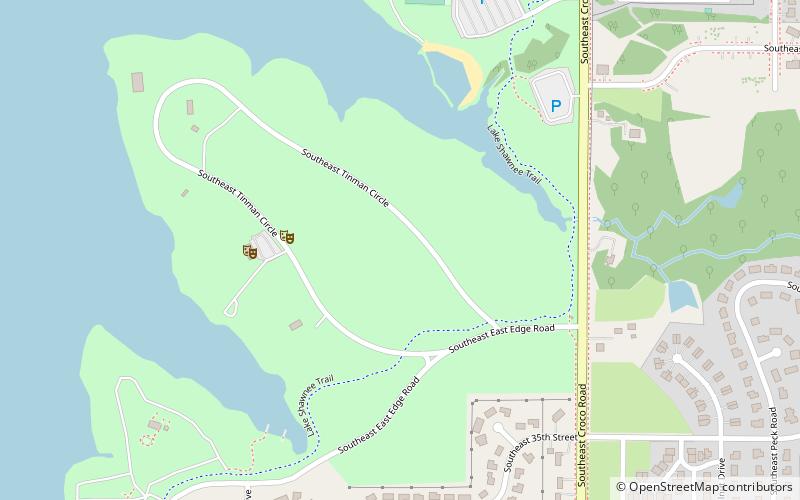 lake shawnee topeka location map