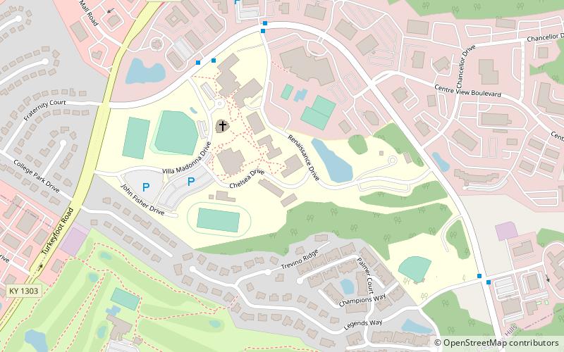 Thomas More College location map
