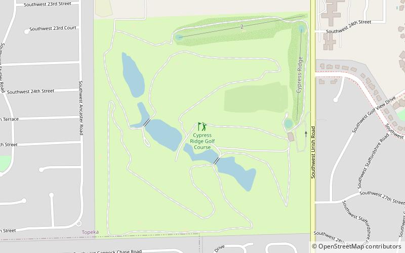 Cypress Ridge Golf Course location map