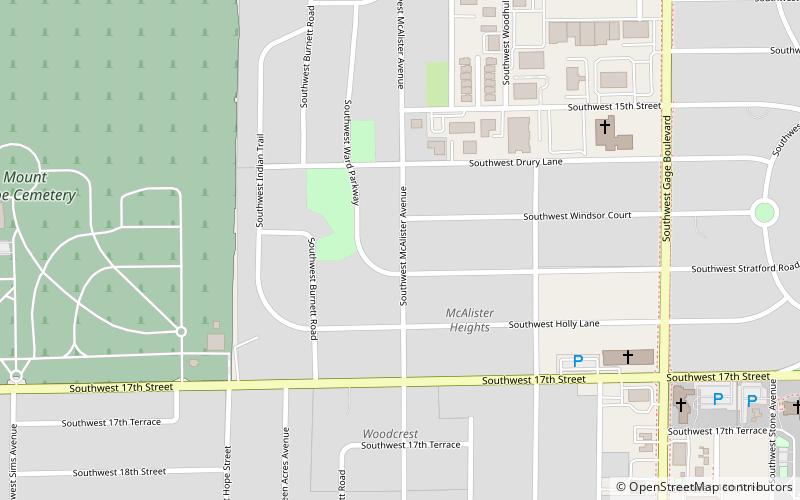 Gage Park location map