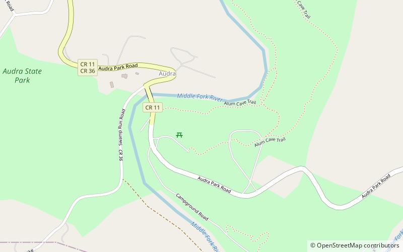 Park Stanowy Audra location map