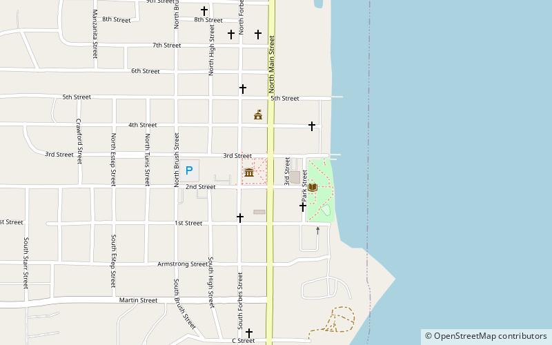Lakeport location map