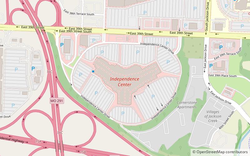 Independence Center location map
