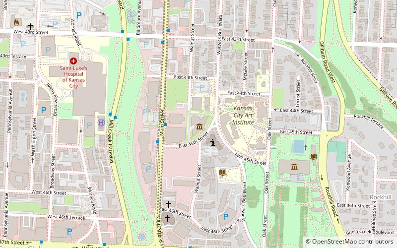 Kemper Museum of Contemporary Art location map