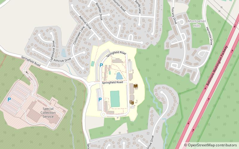 Capitol Technology University location map