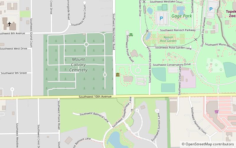 Kansas Children's Discovery Center location map