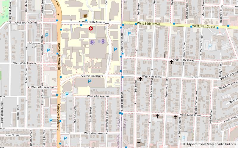 H.W. Gates Funeral Home location map
