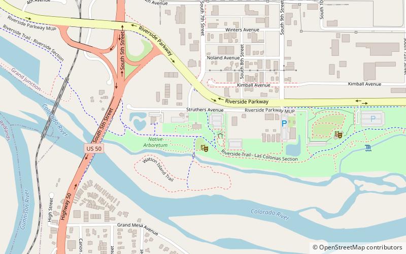 western colorado botanical gardens grand junction location map