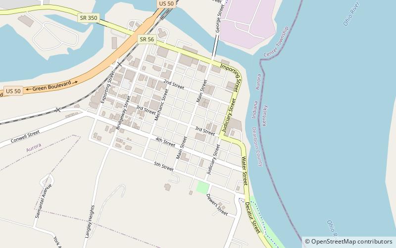 Aurora City Hall location map