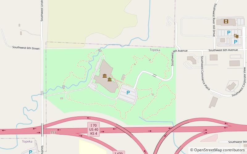 Pottawatomie Baptist Mission Building location map