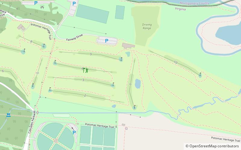 Algonkian Regional Park location map