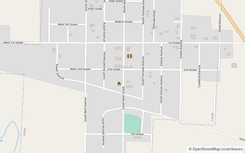 Grassroots Art Center location map