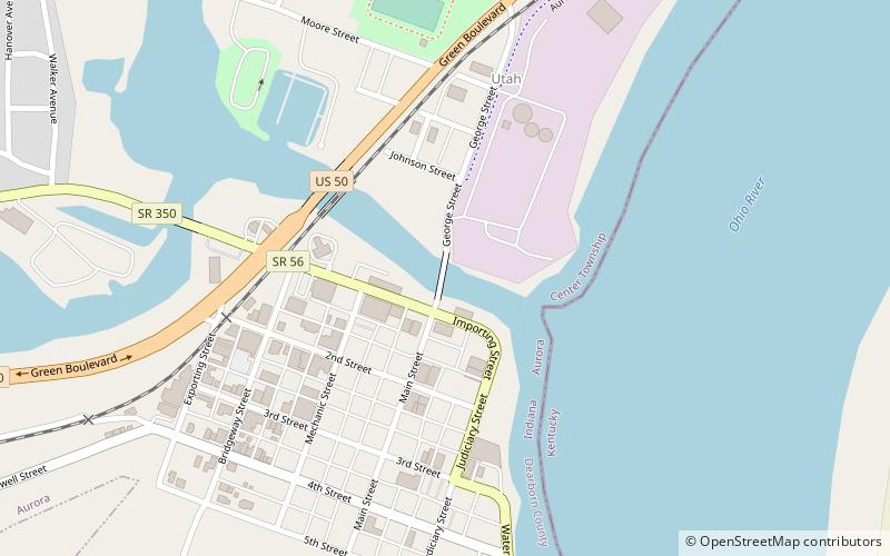 George Street Bridge location map