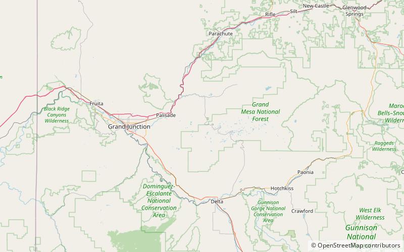 Powderhorn Resort location map