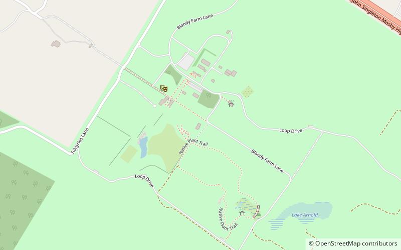 Orland E. White Research Arboretum location map