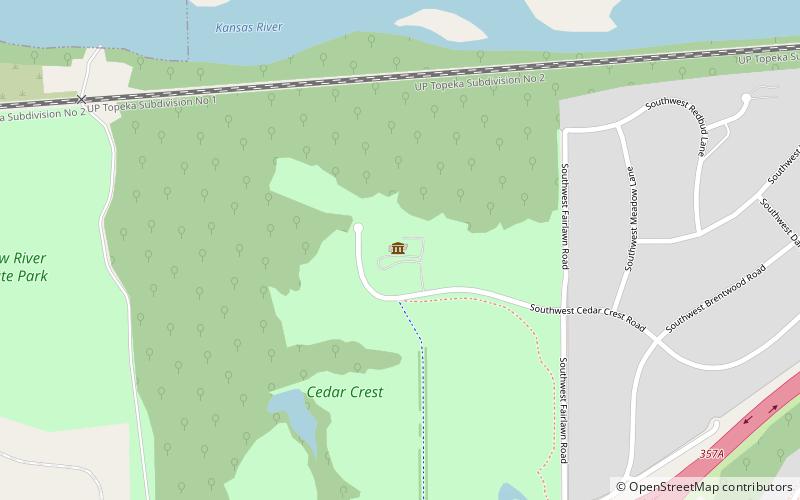 Cedar Crest Mansion location map