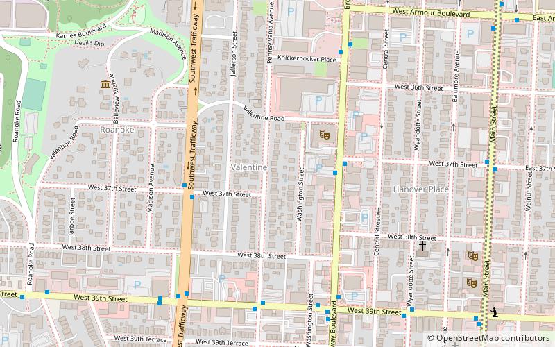 Pilgrim Lutheran Church for the Deaf of Greater Kansas City and Parsonage location map