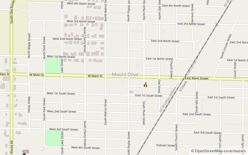 Mount Olive location map