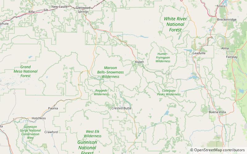 Crater Lake location map