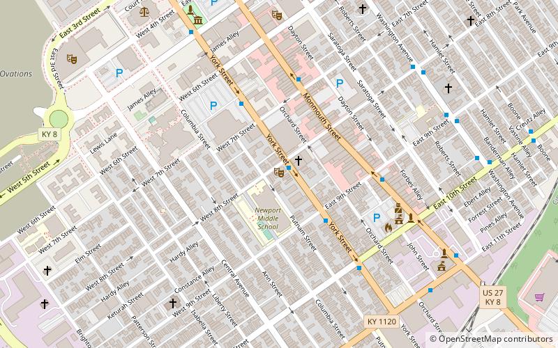 Salem Methodist Episcopal Church and Parsonage location map