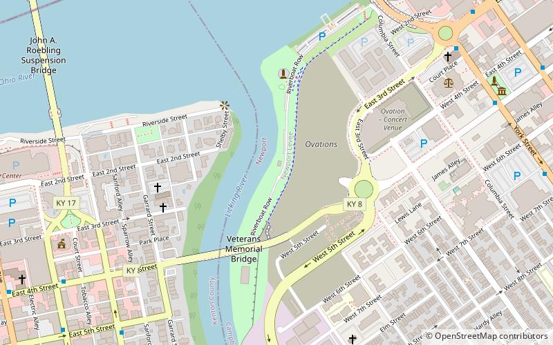 general james taylor park newport location map