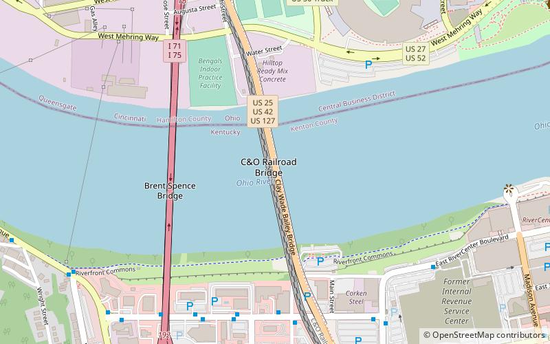 Clay Wade Bailey Bridge location map