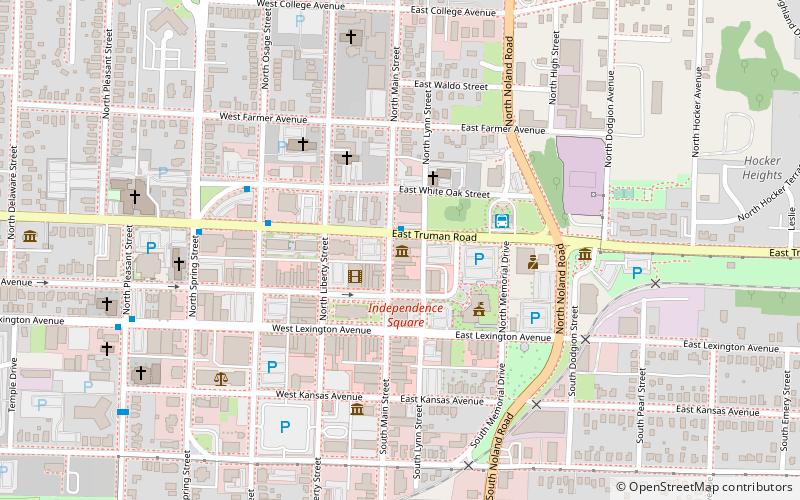 1859 Jail location map