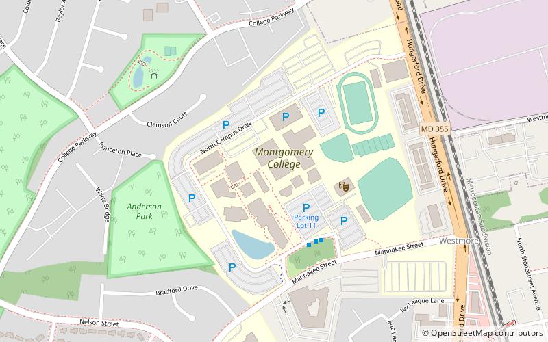 montgomery college rockville location map