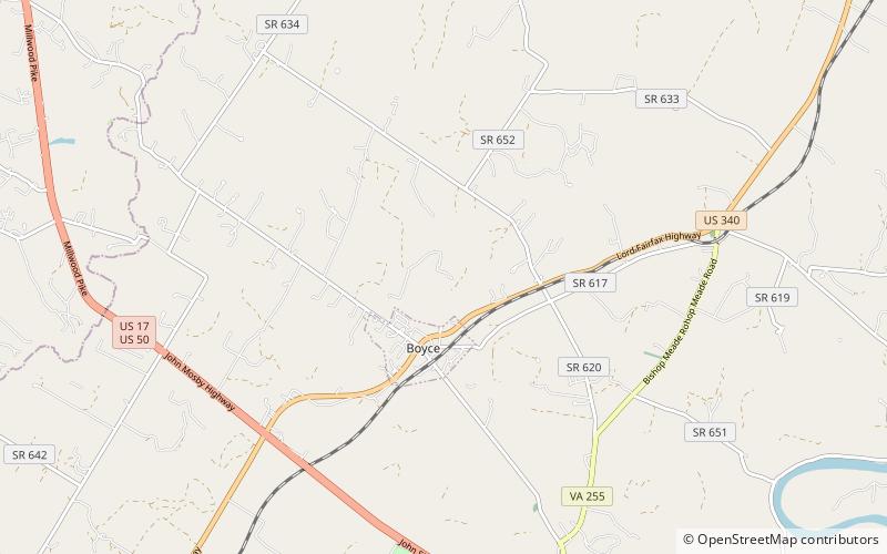 Huntingdon location map
