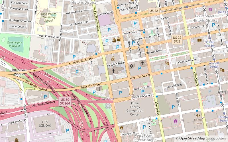 Cathedral Basilica of St. Peter in Chains location map