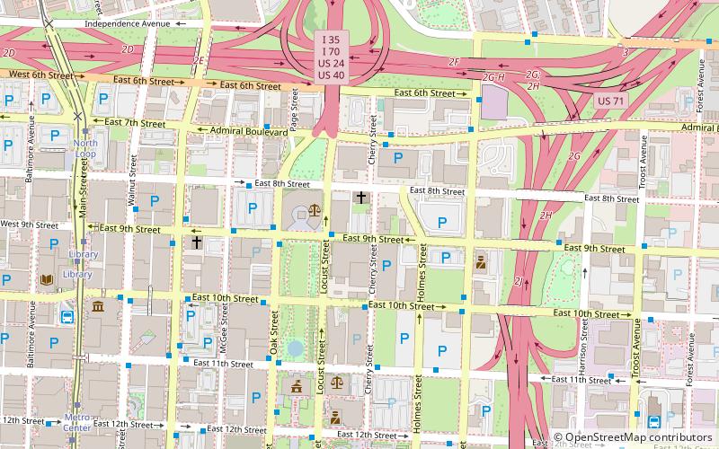 Central Library location map