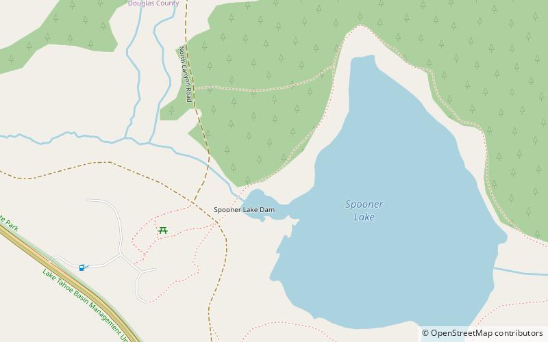 Spooner Lake location map