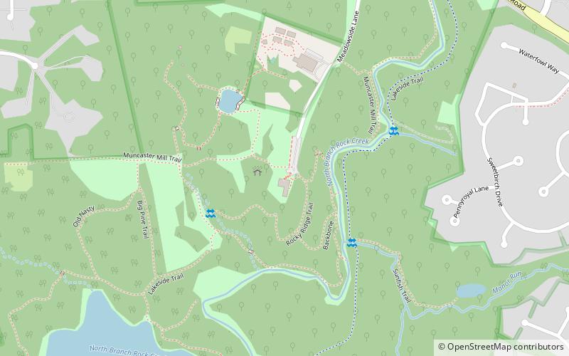 Meadowside Nature Center location map