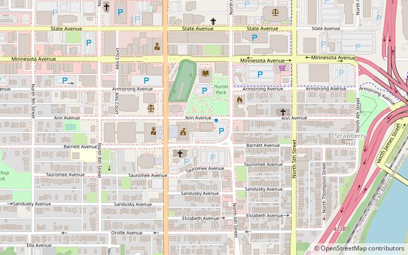 Wyandotte County Courthouse location map