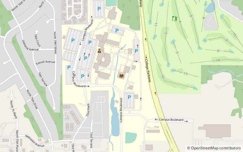 kansas city kansas community college location map