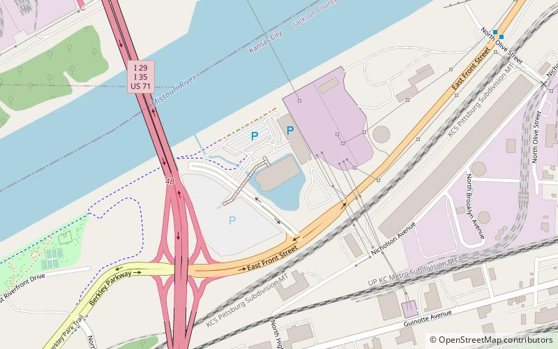ballys kansas city location map