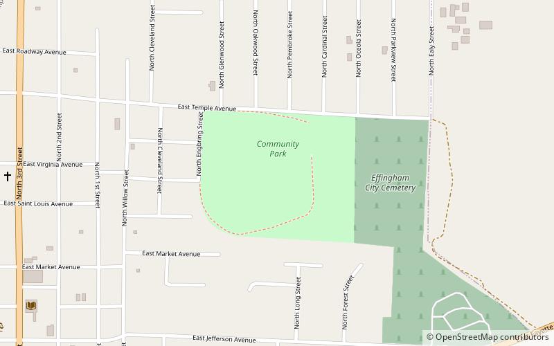 Community Park location map