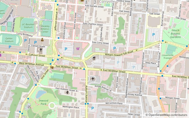 mount auburn presbyterian church cincinnati location map