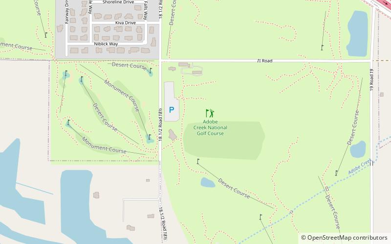Adobe Creek National Golf Course location map