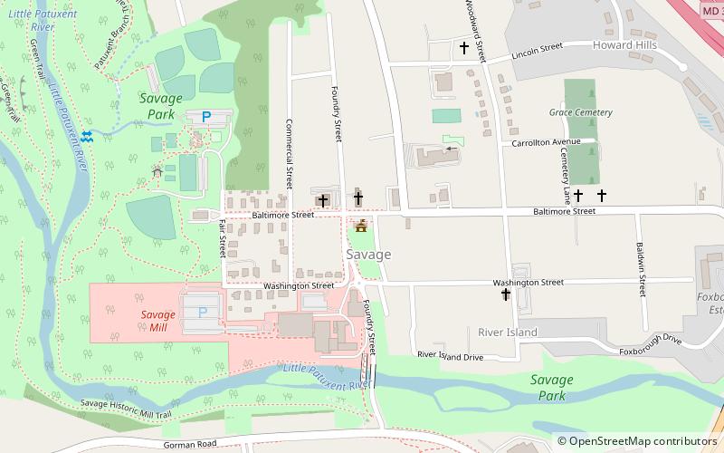 Carroll Baldwin Hall location map